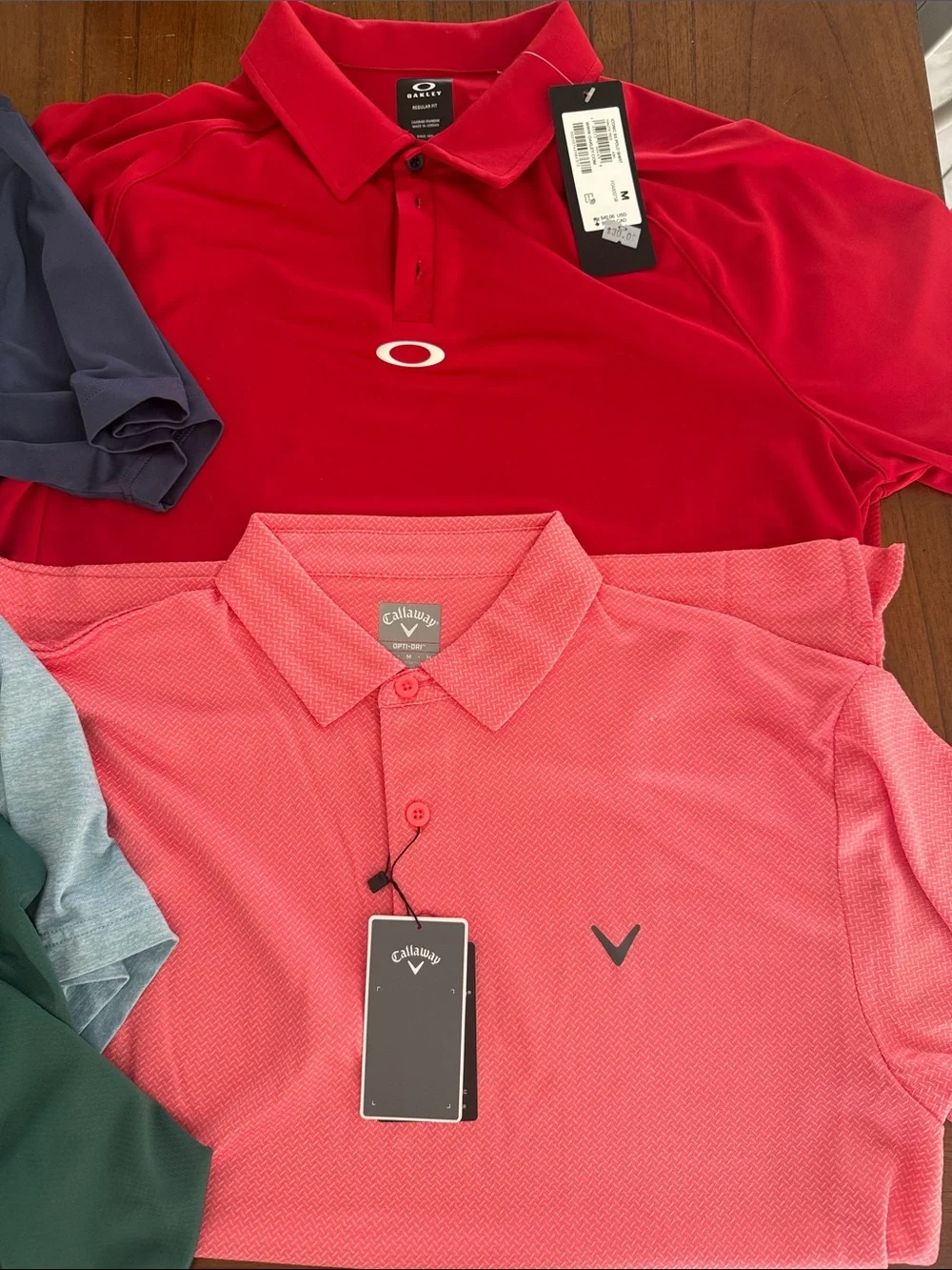 5 golf polos - Picture 3 of 3